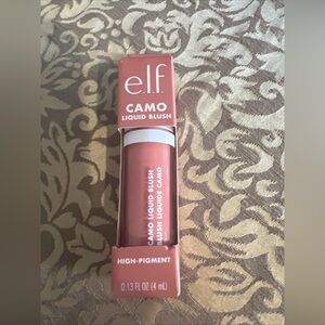 e.l.f. Camo Liquid Blush High Pigment 82416 Dusty Rose 0.13 fl oz Dewy Finish